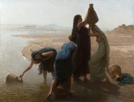 Femmes fellahs au bord du Nil