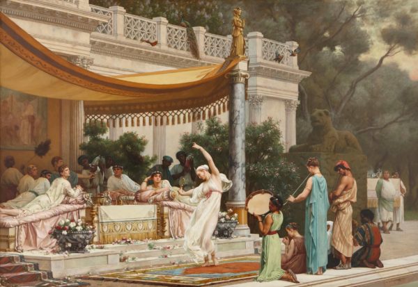 Gustave Boulanger, Summer Banquet at the House of Lucullus