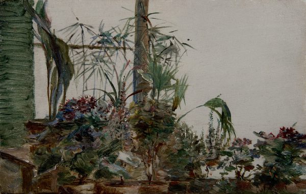 Pot de fleurs sur le mur, Sèvres