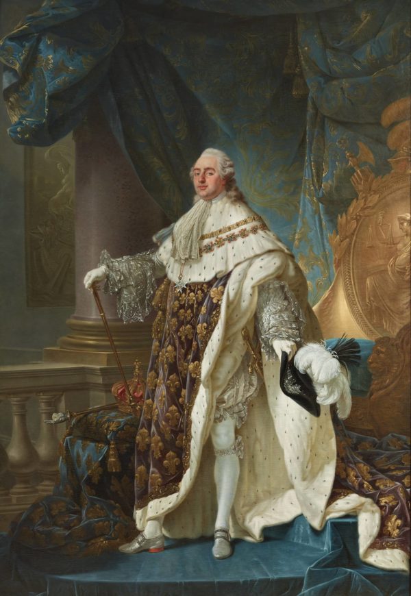 Antoine-François Callet, Ceremonial Portrait of Louis XVI