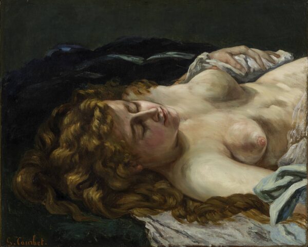 Gustave Courbet, Sleeping Red-Haired Woman