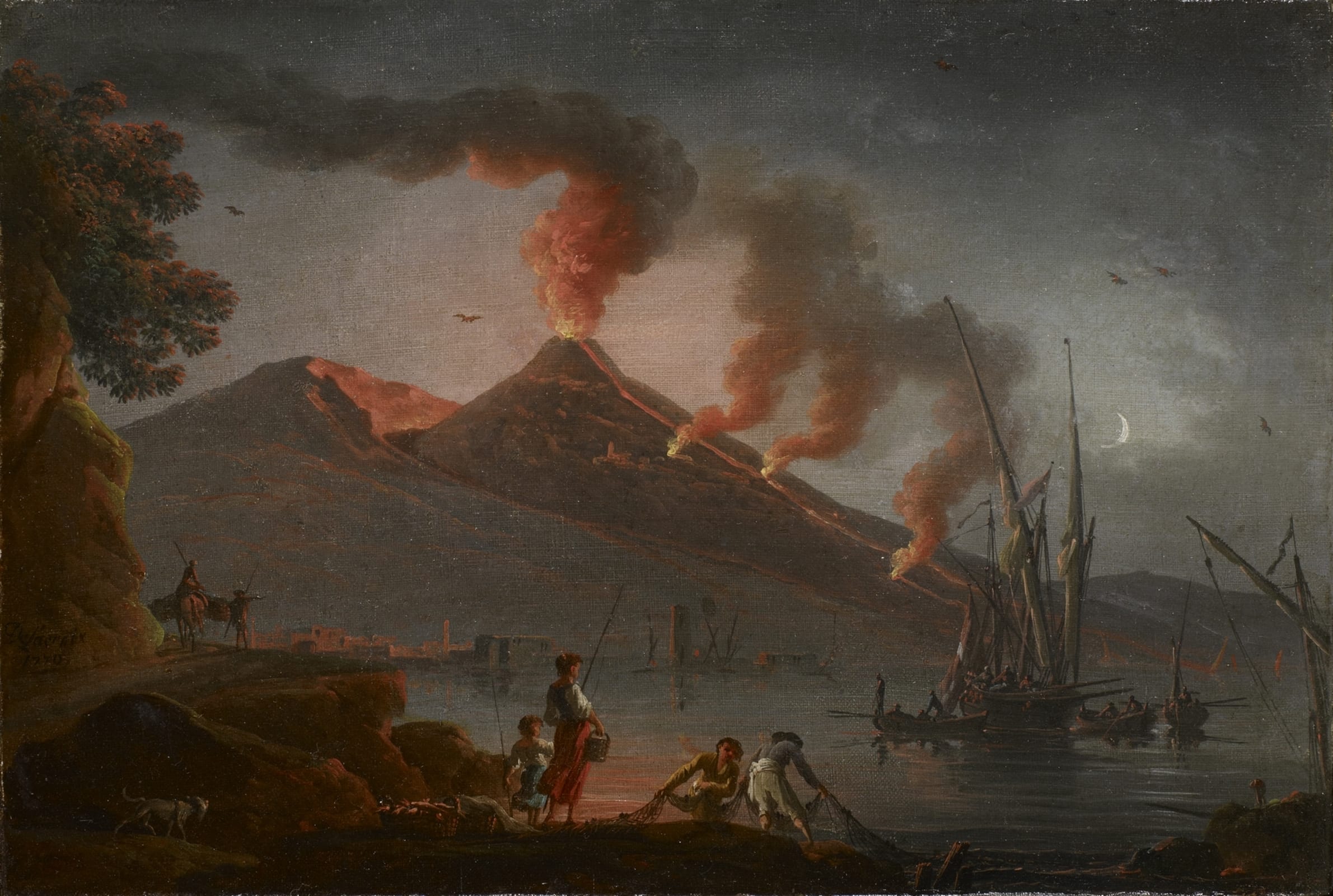 Извержение вулкана уничтожило город. Извержение Везувия Помпеи. Извержение вулкана Везувий гибель Помпеи. Помпеи извержение вулкана картина.