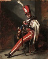 The Trumpeter of the Hussars of Orleans in Dress Uniform