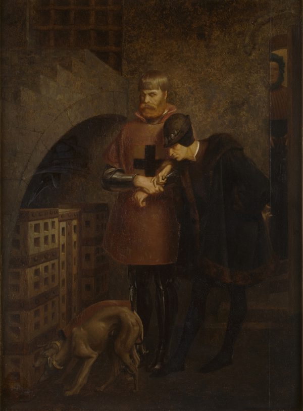 Louis XI visitant le Cardinal La Balue