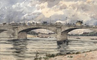Henri-Joseph Harpignies, Le pont de La Concorde