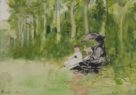 Berthe Morisot, En promenade au bois