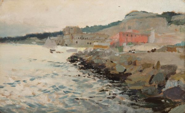 Giuseppe de Nittis, View of the Coast of Pausilippe, Naples