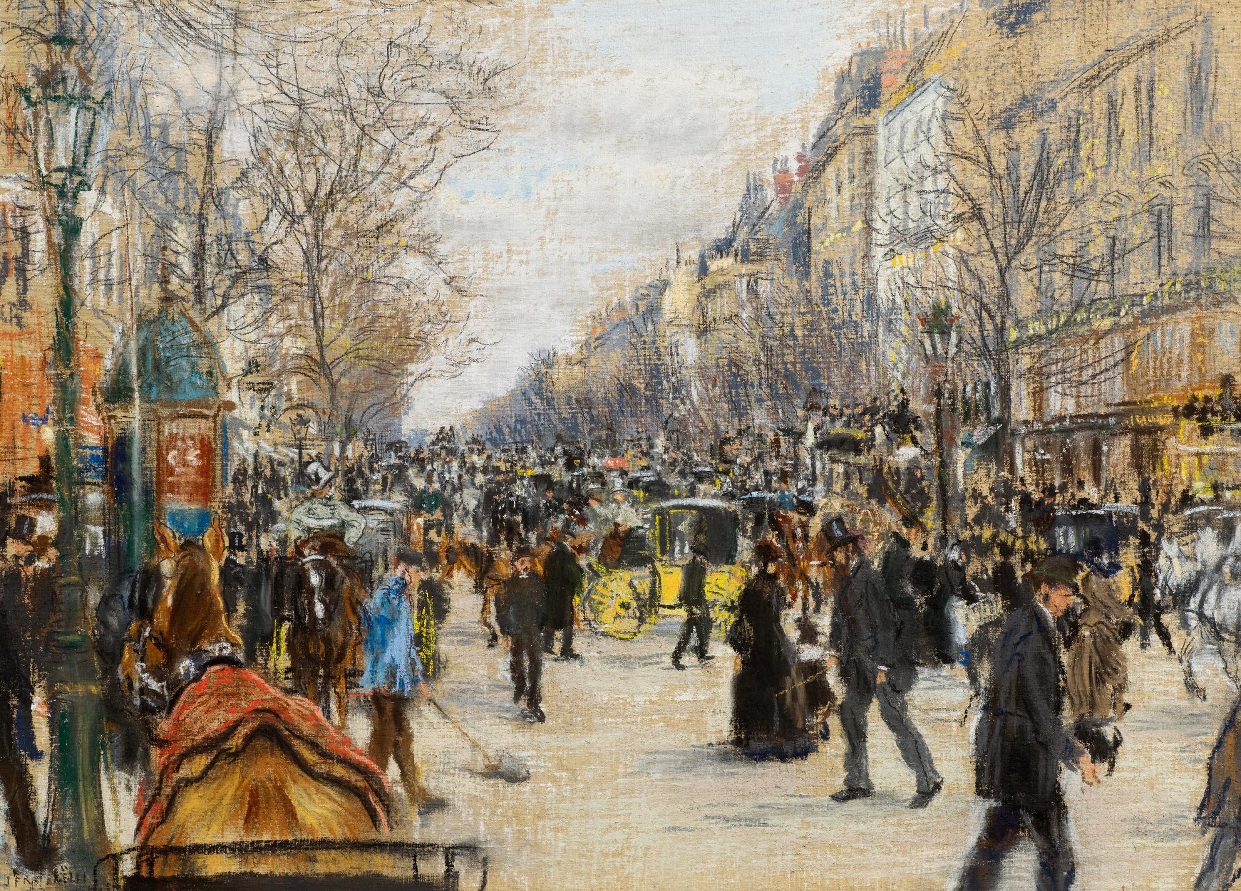 On the Grands Boulevards, Paris | Jean-François Heim