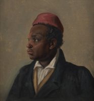 Franz August Schubert, Portrait d’un homme de couleur